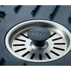 Joseph Joseph SinkShield™ Grey Sink Protector With Plug - Large