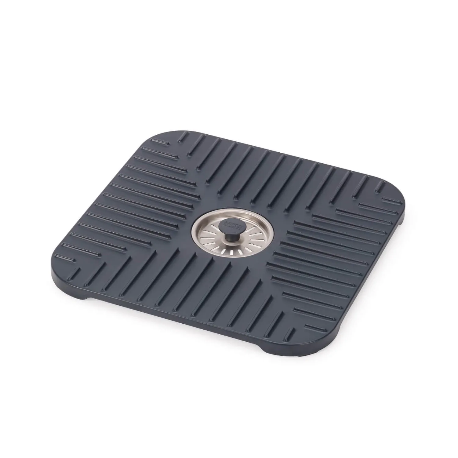 Joseph Joseph SinkShield™ Grey Sink Protector With Plug - Small