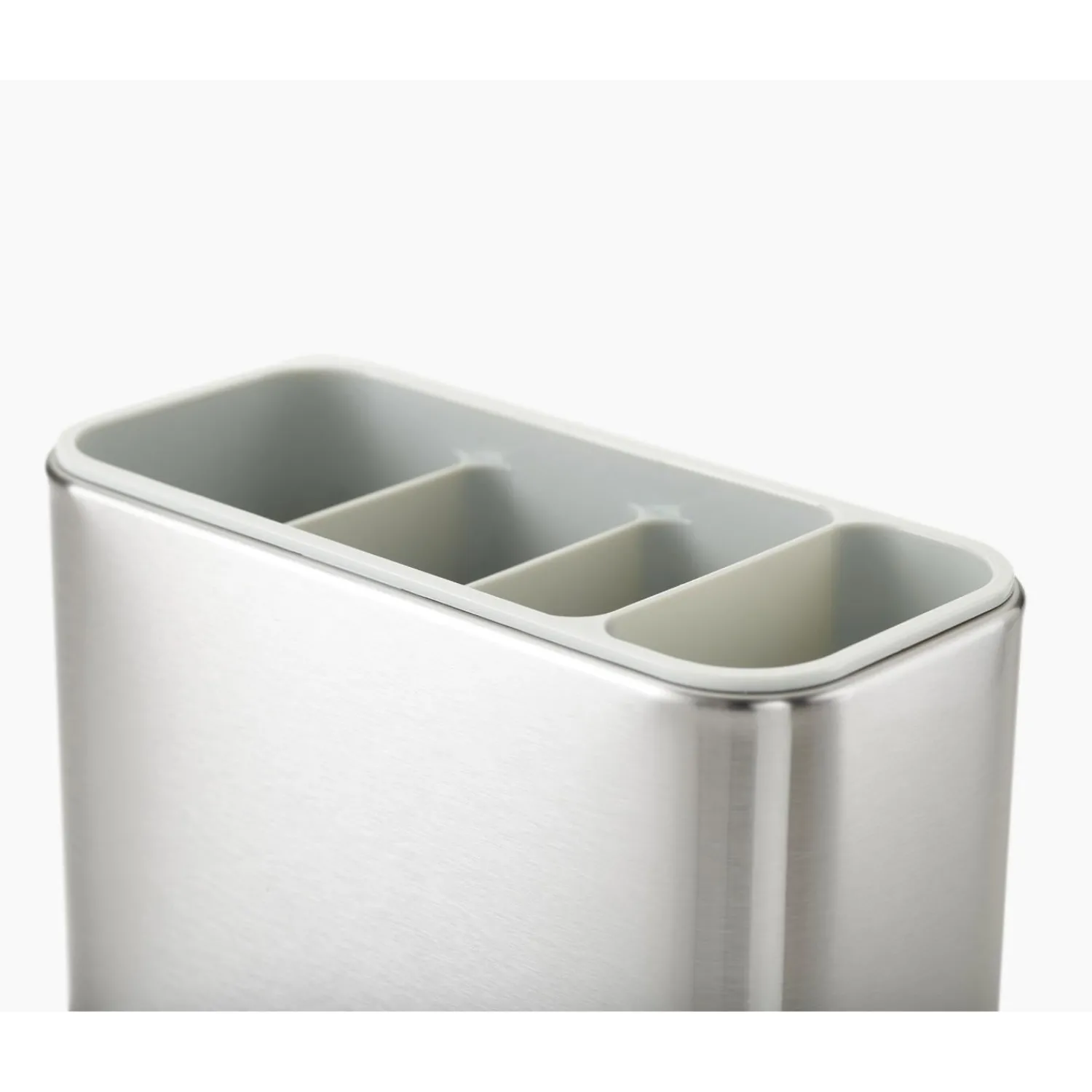 Joseph Joseph Surface Stainless Steel Cutlery Drainer - Light Stone