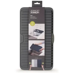 Joseph Joseph Tier Expandable Draining Mat - Grey