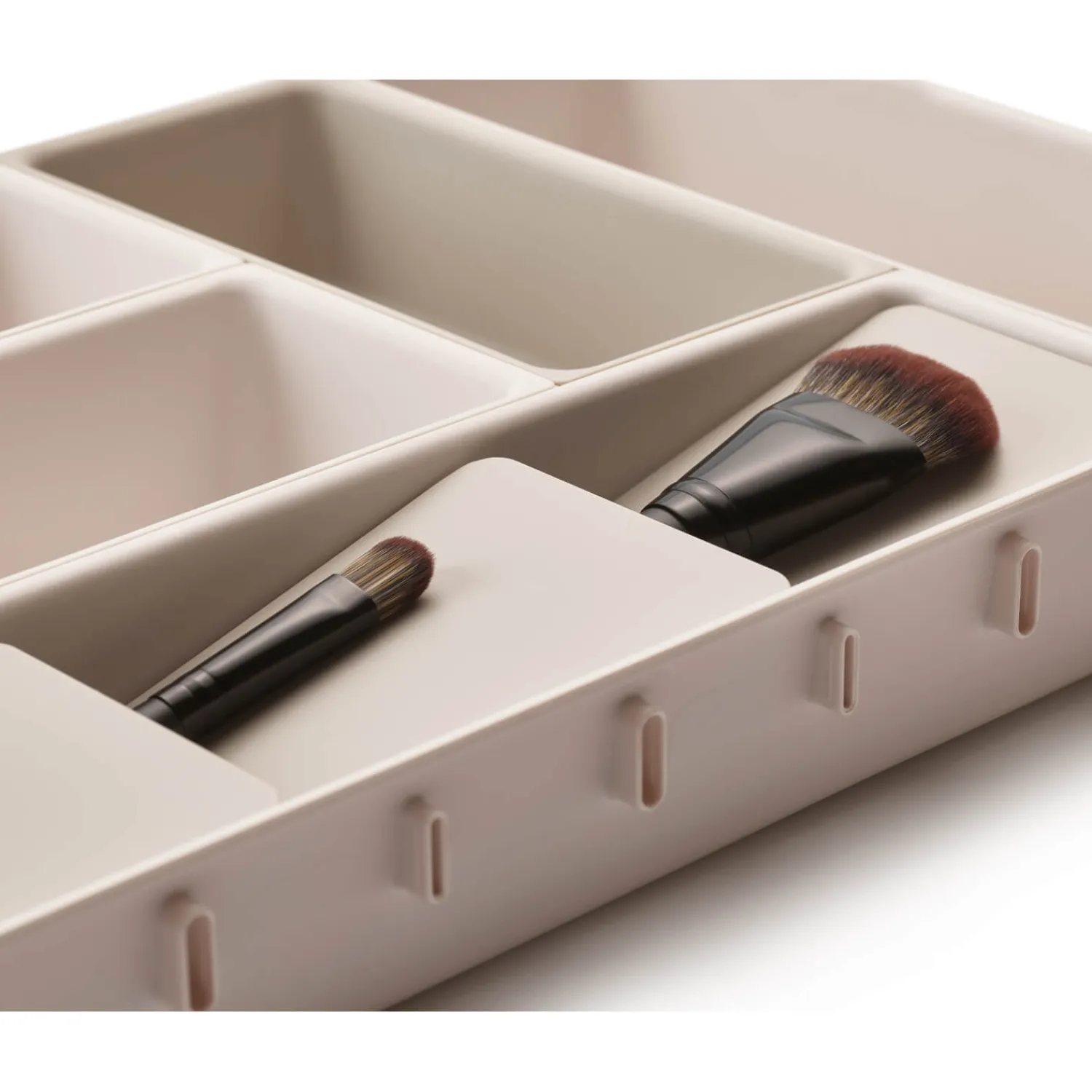 Joseph Joseph Viva 7-Piece Make-Up Drawer Organiser Set - Shell