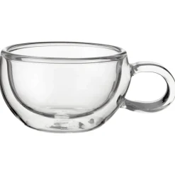 Judge Duo Double Walled 2-Piece Form Espresso Glass Set - 75ml
