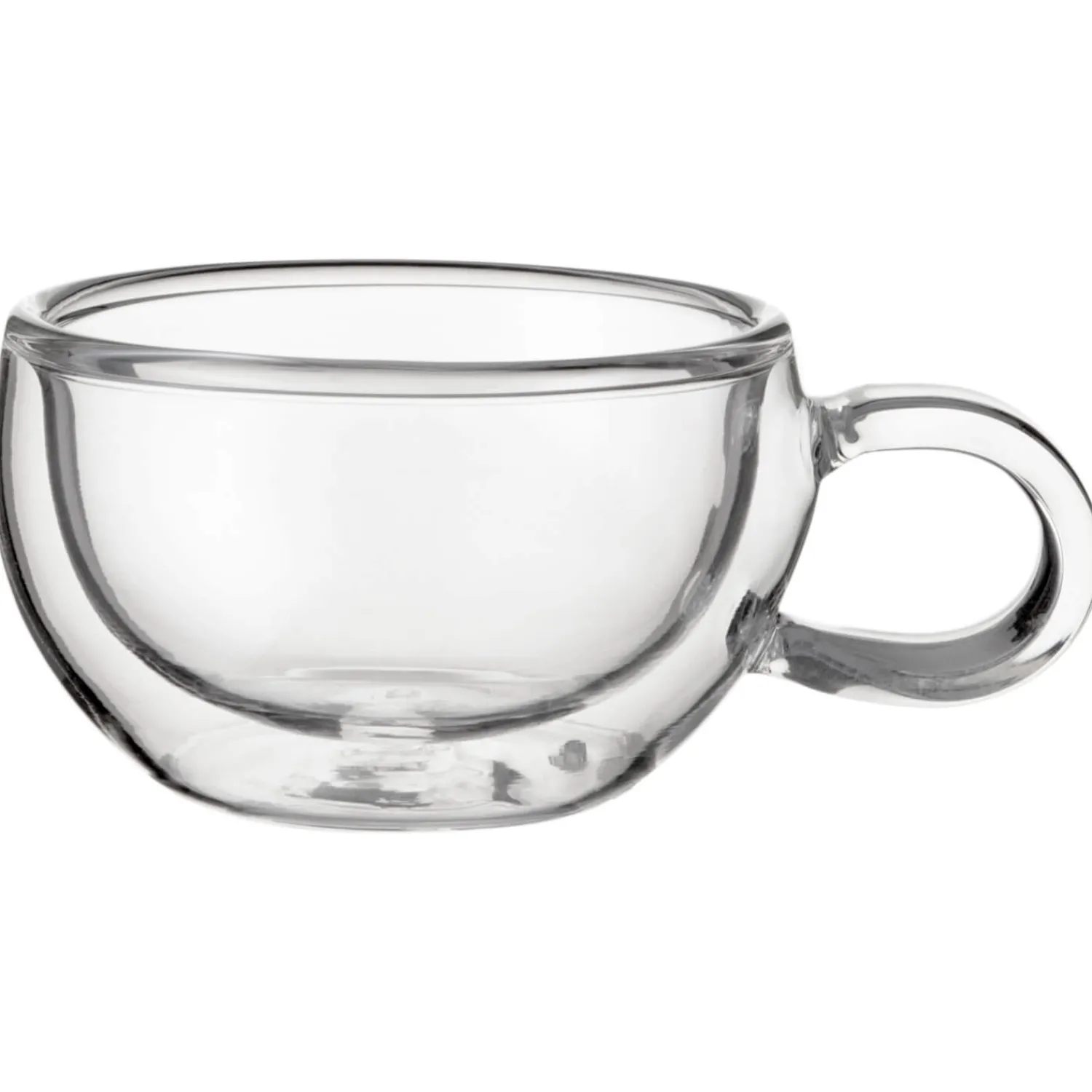 Judge Duo Double Walled 2-Piece Form Espresso Glass Set - 75ml