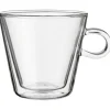 Judge Duo Double Walled 2-Piece Flare Latte Glass Set - 325ml