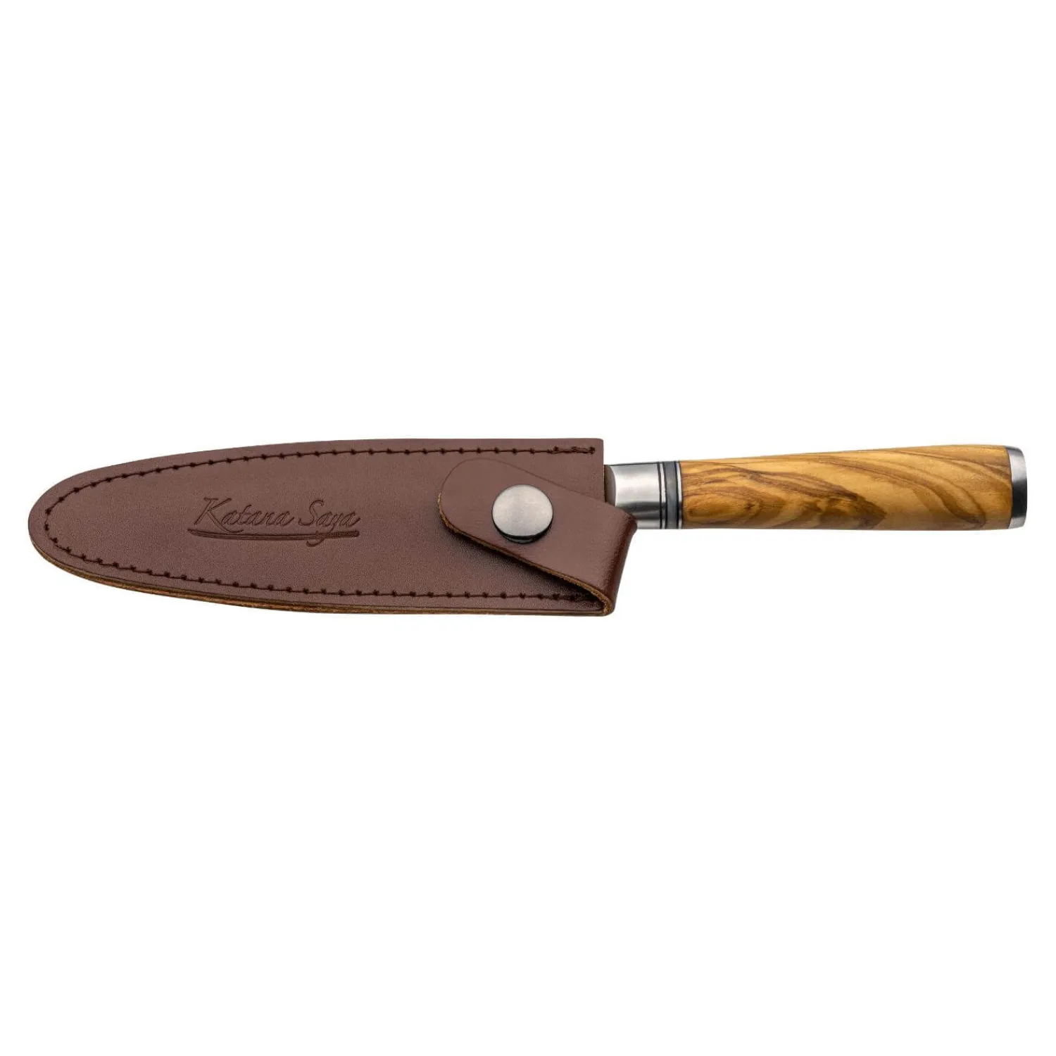 KATANA Saya Olivewood 12cm Utility Knife