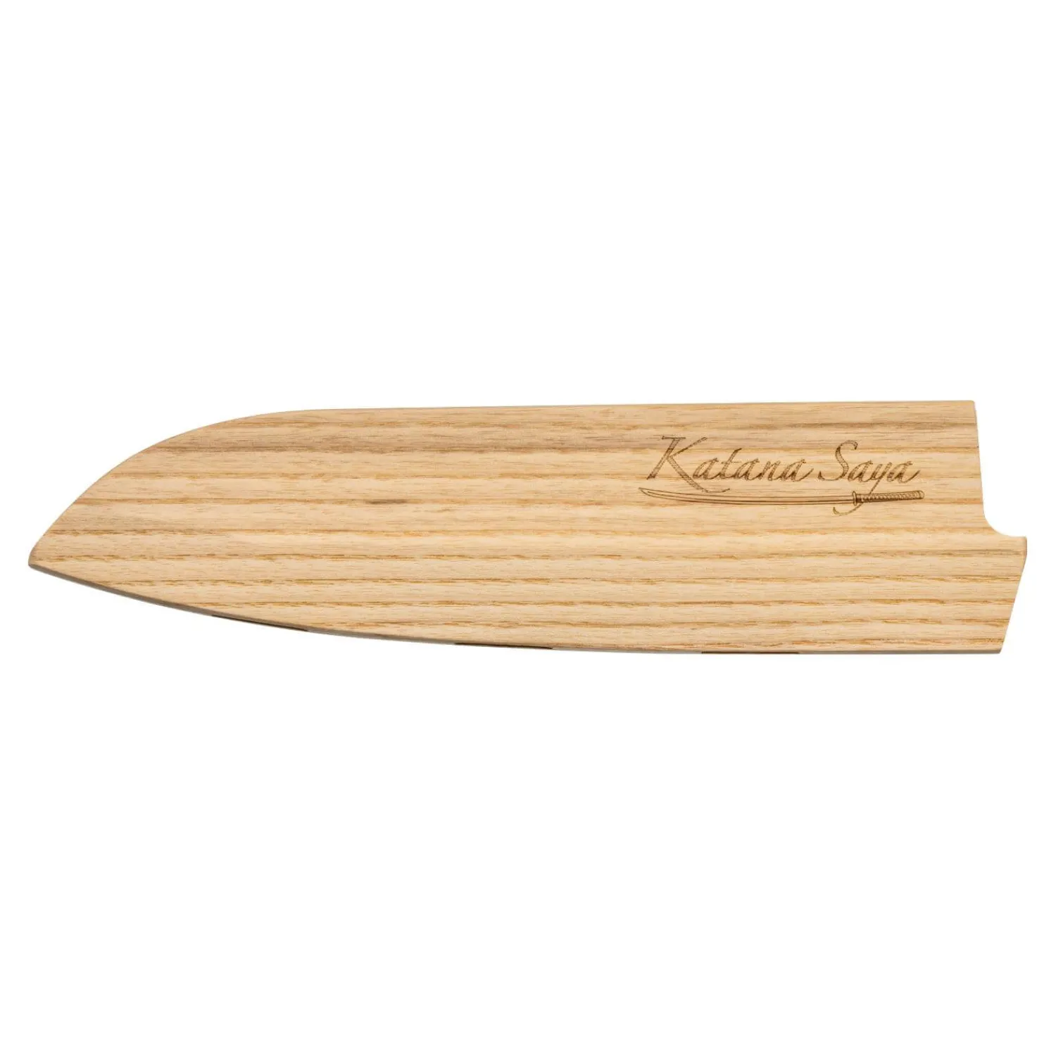 KATANA Saya Olivewood 18cm Santoku Knife