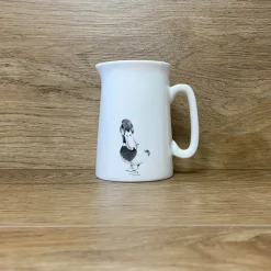 Katherine Sheard Fine China 1/2 Pint Jug - Duke Duck