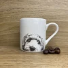 Katherine Sheard Fine China Espresso Mug - Dino Cockapoo
