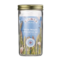 Kilner Glass Wide Mouth Preserve Jar - 1 Litre