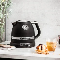 KitchenAid Artisan 5KEK1522BBK 1.5 Litre Kettle - Cast Iron Black