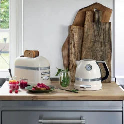 KitchenAid Artisan 5KMT2204BAC 2 Slice Toaster - Almond Cream
