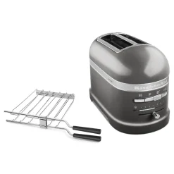 KitchenAid Artisan 5KMT2204BMS 2 Slice Toaster - Medallion Silver