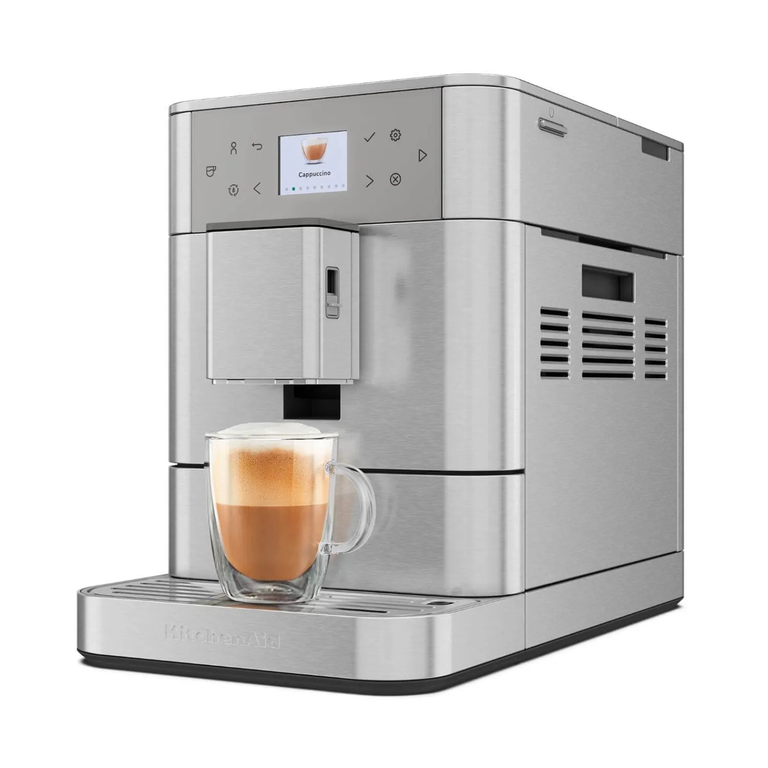 KitchenAid 5KES8556BSX Fully Automatic KF6 Espresso Coffee Machine - Stainless Steel