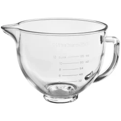 KitchenAid 5KSM5GB Glass Mixing Bowl - 4.8 Litre
