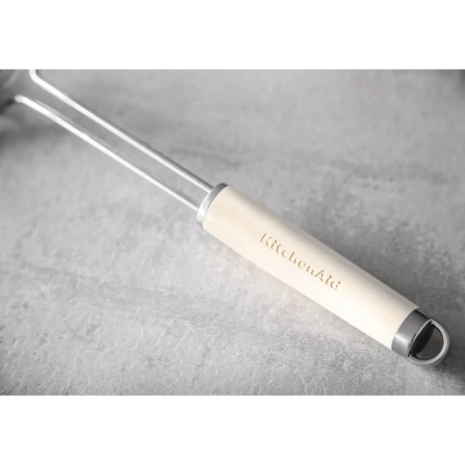KitchenAid Stainless Steel Wire Skimmer Strainer - Almond Cream