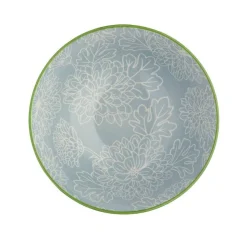 KitchenCraft Stoneware Bowl - Grey Floral