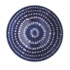 KitchenCraft Stoneware Bowl - Blue Tile