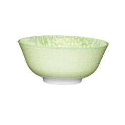 KitchenCraft Stoneware Bowl - Green Tile