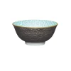 KitchenCraft Stoneware Bowl - Grey Arched Pattern