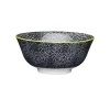 KitchenCraft Stoneware Bowl - Black Floral
