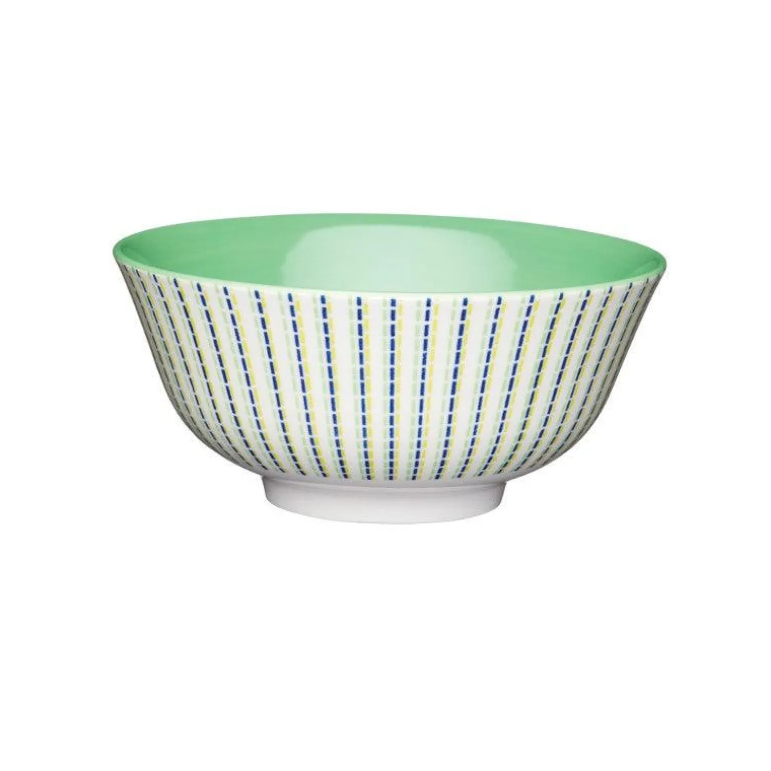KitchenCraft Stoneware Bowl - Lime Hues