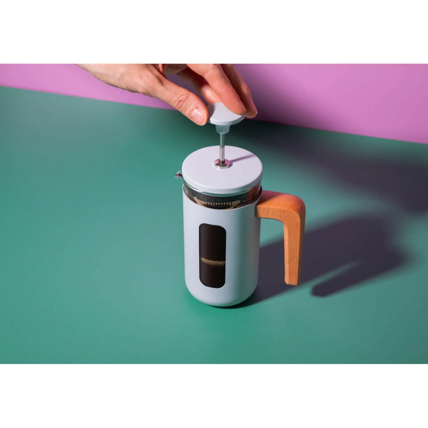 La Cafetiere La Cafetière Pisa 3-Cup Cafetière - Sky Blue
