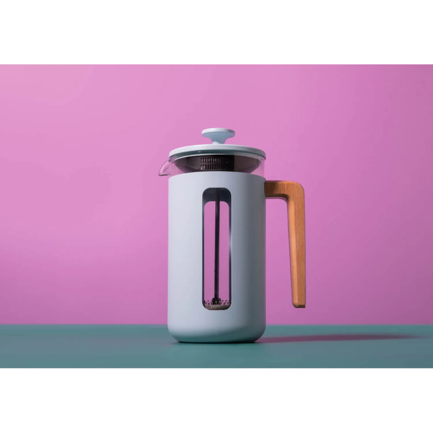 La Cafetiere La Cafetière Pisa 8-Cup Cafetière - Sky Blue