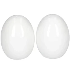 La Porcellana Bianca Menage Egg-Shaped Salt & Pepper Shakers