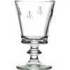 La Rochere Bee Embossed Stemmed Clear Goblet Wine Glass - 240ml