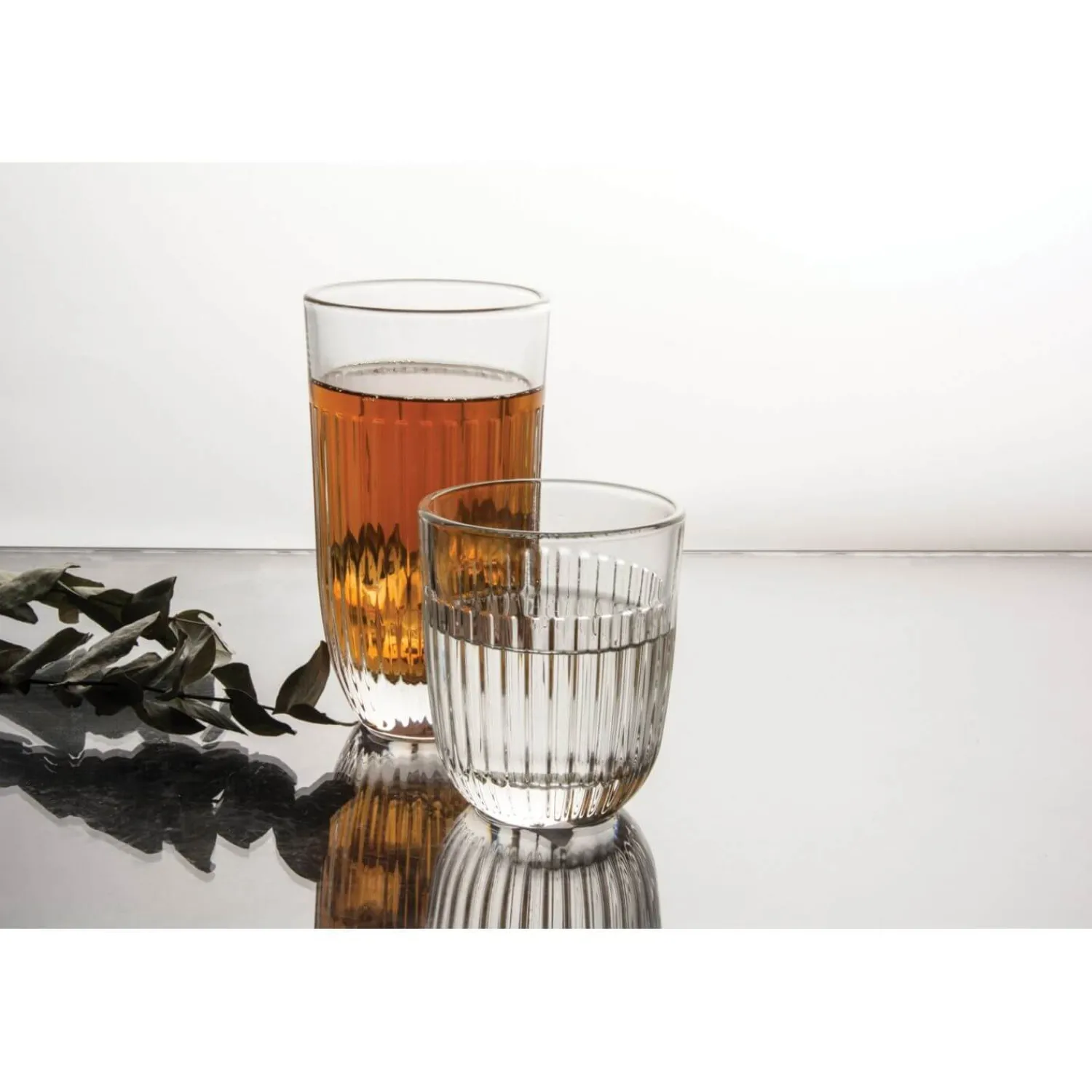 La Rochere Ouessant 290ml Tumbler Glass - Olive Green