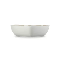 Le Creuset 30cm Heart Stoneware Serving Bowl - Meringue