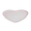 Le Creuset 32cm Heart Stoneware Serving Platter - Shell Pink