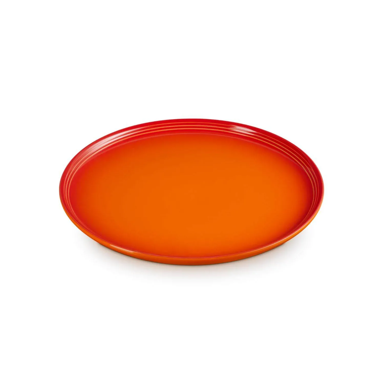 Le Creuset 27cm Stoneware Coupe Dinner Plate - Volcanic