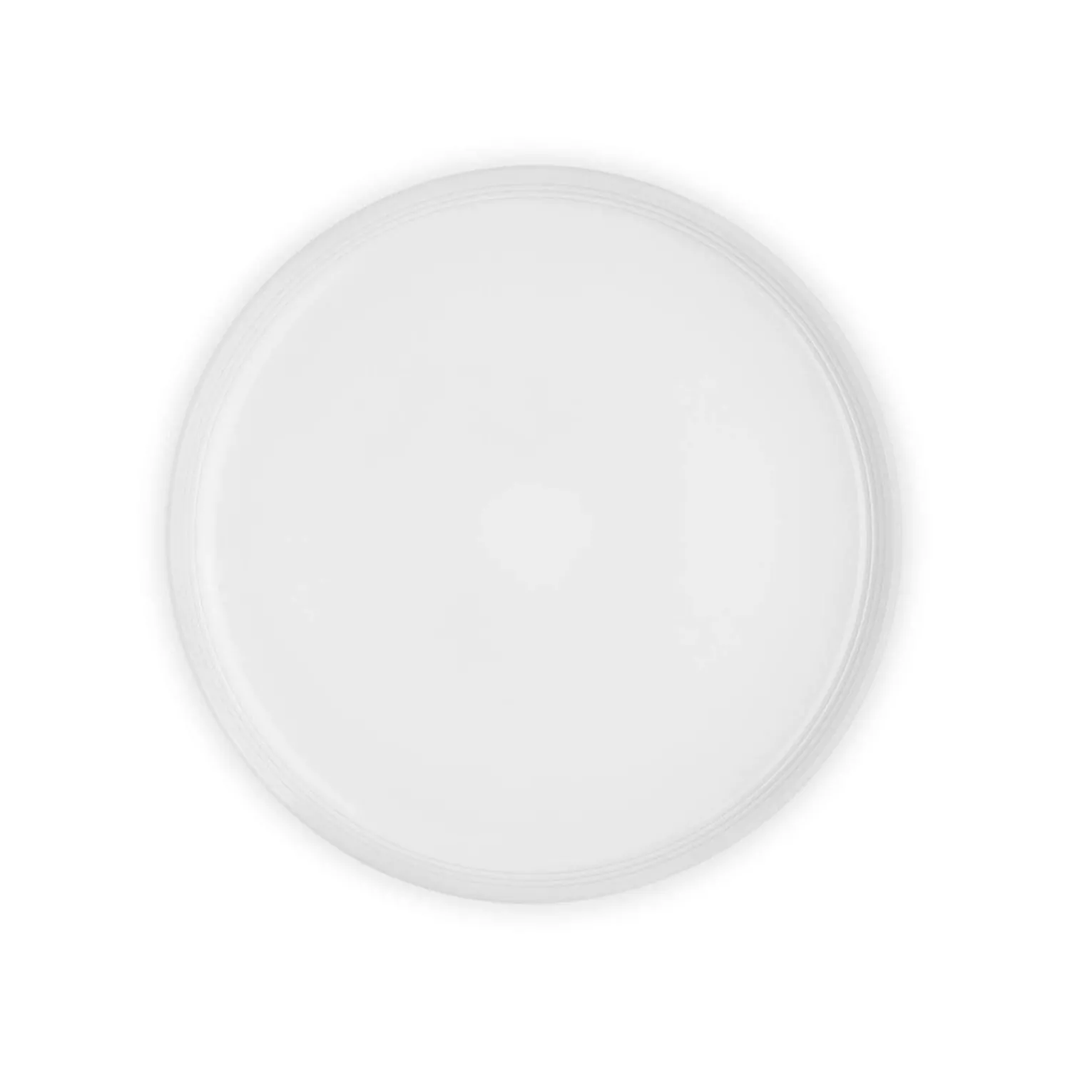 Le Creuset 27cm Stoneware Coupe Dinner Plate - White