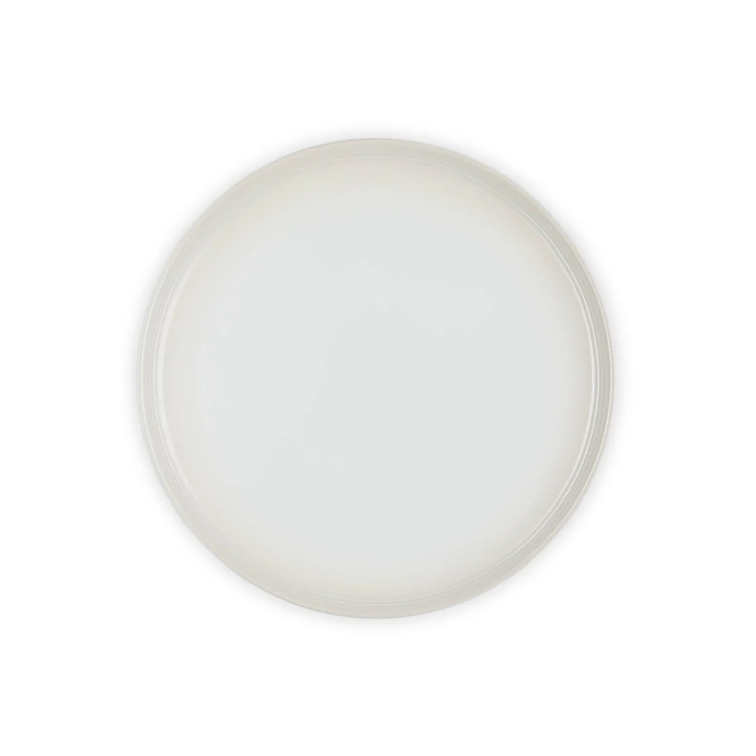 Le Creuset 27cm Stoneware Coupe Dinner Plate - Meringue