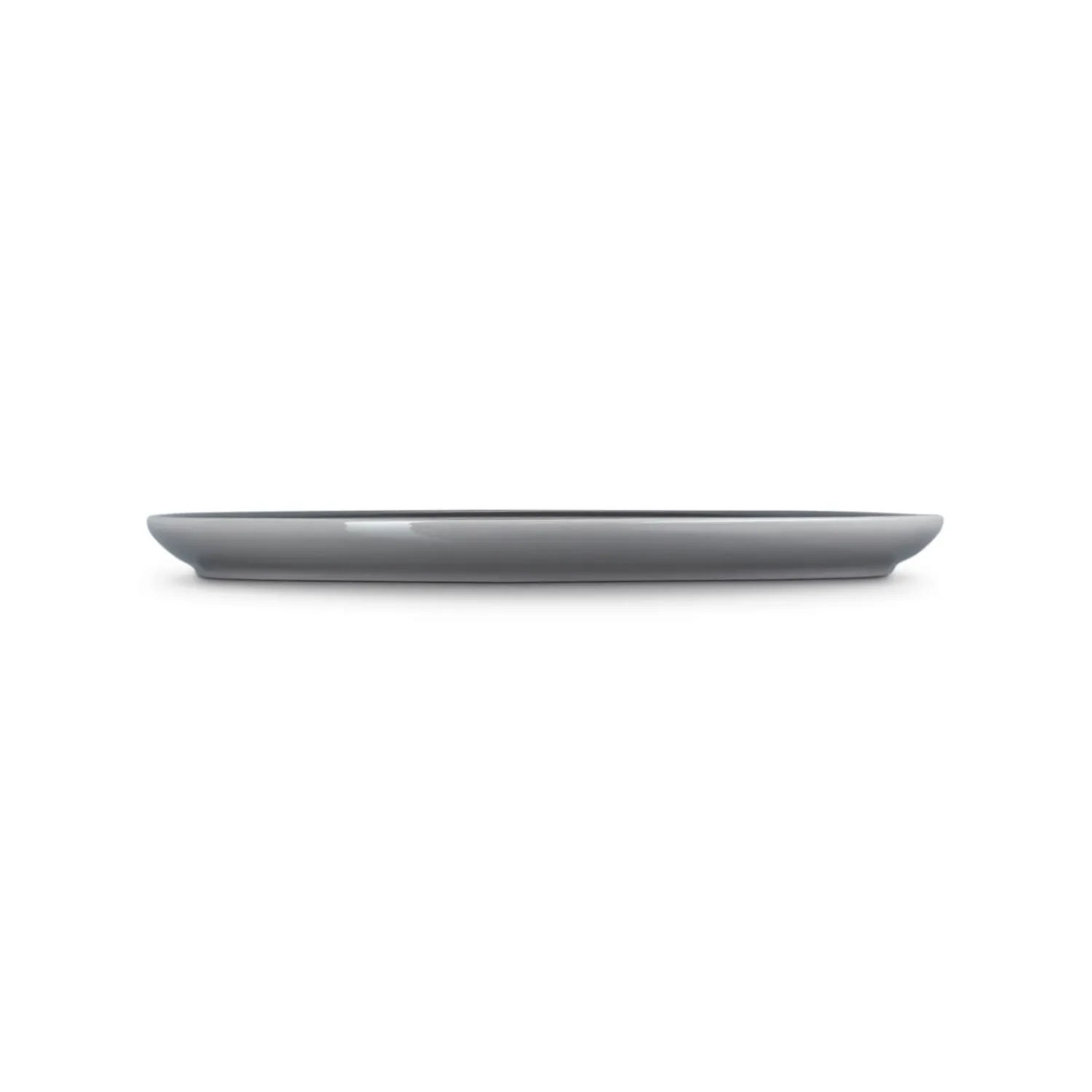 Le Creuset 22cm Stoneware Coupe Side Plate - Flint