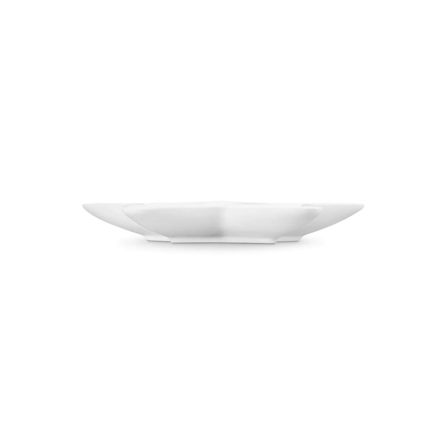 Le Creuset 20cm Stoneware Christmas Star Plate - White