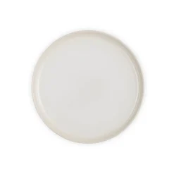 Le Creuset 22cm Stoneware Coupe Side Plate - Meringue