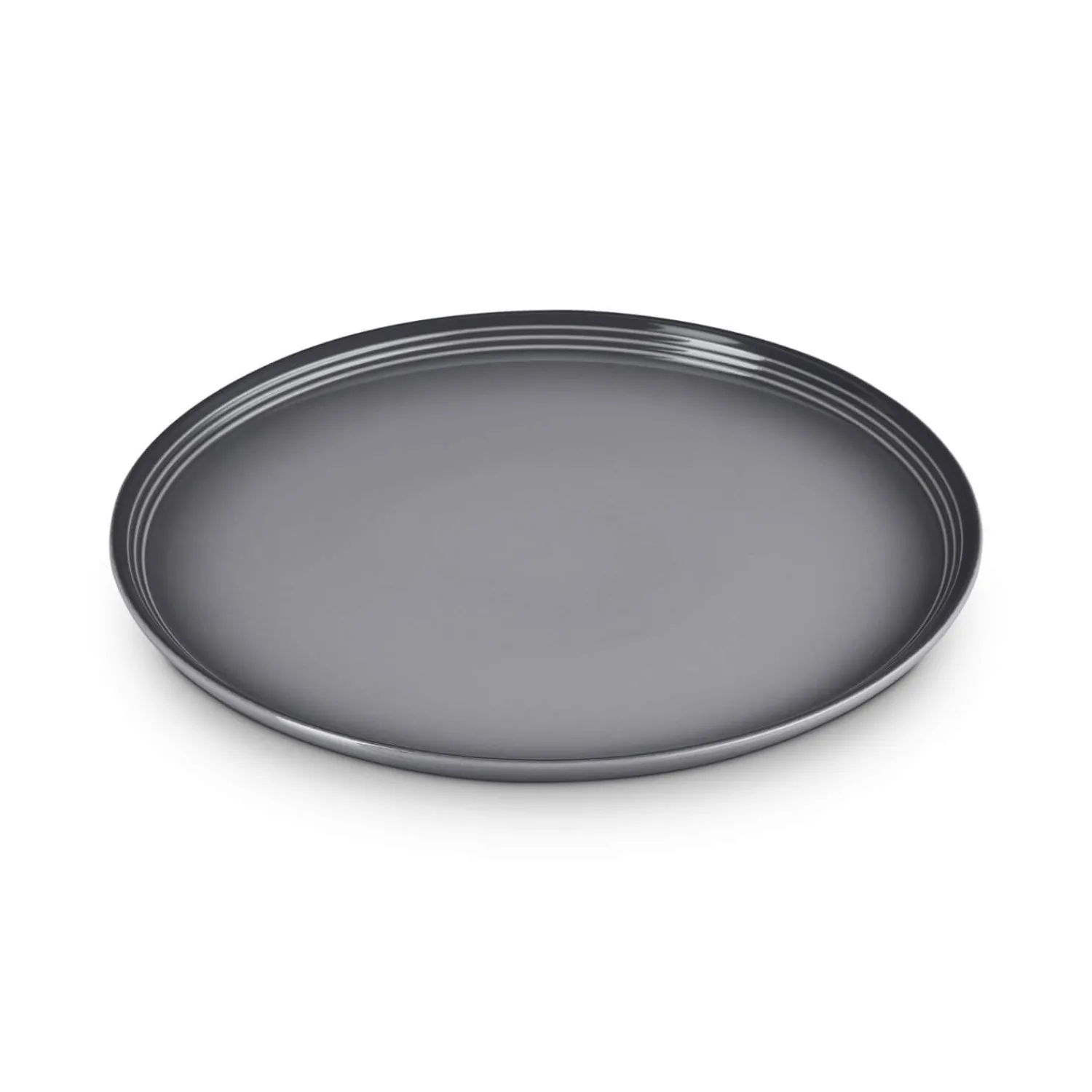Le Creuset 27cm Stoneware Coupe Dinner Plate - Flint