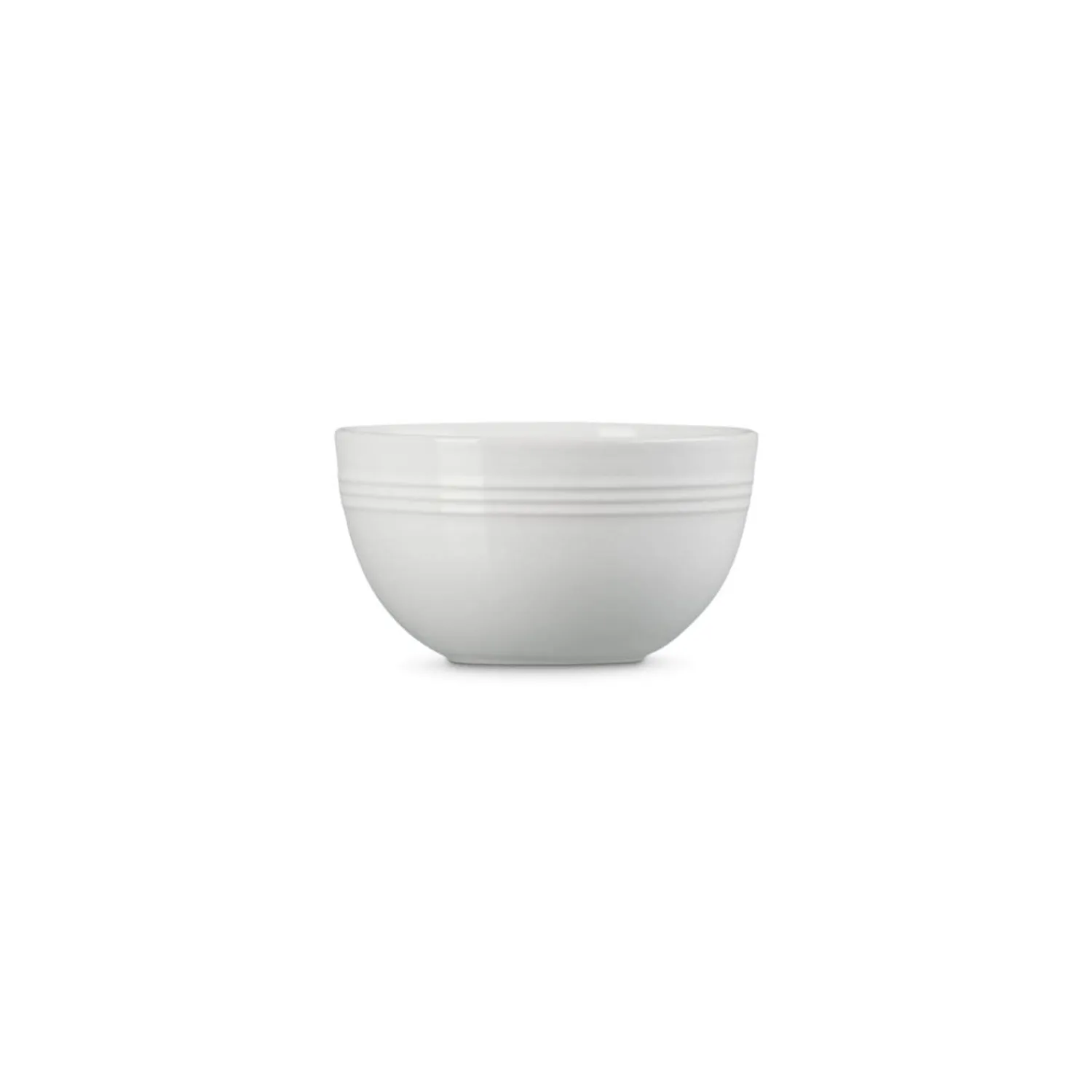Le Creuset 12cm Stoneware Round Coupe Snack Bowl - White