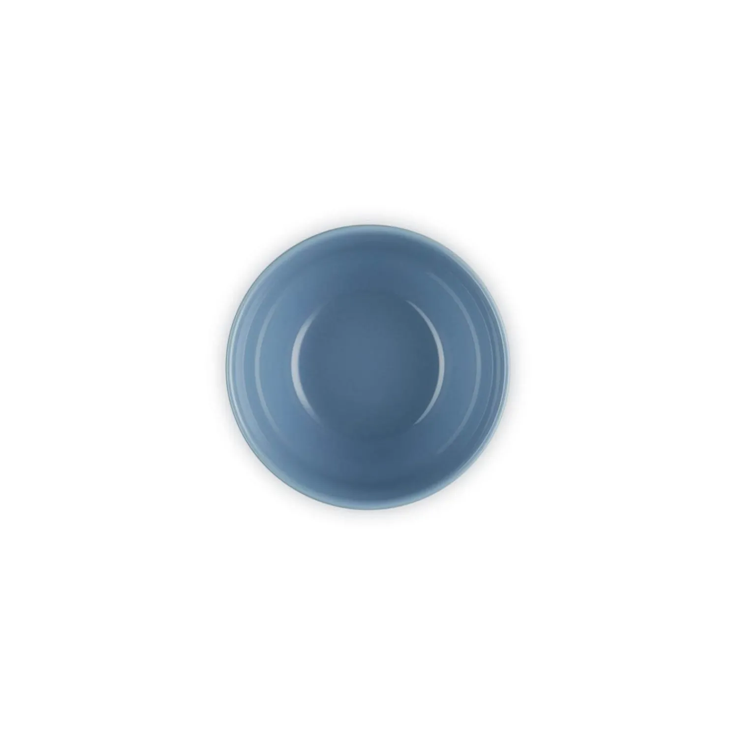 Le Creuset 12cm Stoneware Round Coupe Snack Bowl - Chambray
