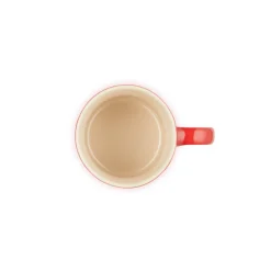 Le Creuset Holly Stoneware Cappuccino Mug - Cerise