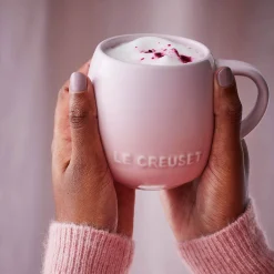 Le Creuset 320ml Stoneware Coupe Sphere Mug - Shell Pink