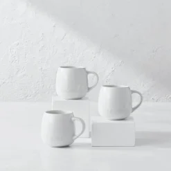 Le Creuset 320ml Stoneware Coupe Sphere Mug - White