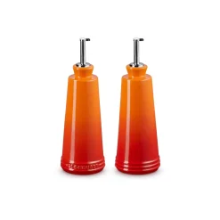 Le Creuset 300ml Stoneware Oil & Vinegar Set - Volcanic