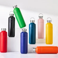 Le Creuset 'On The Go' 1-Litre Insulated Water Bottle - Shell Pink