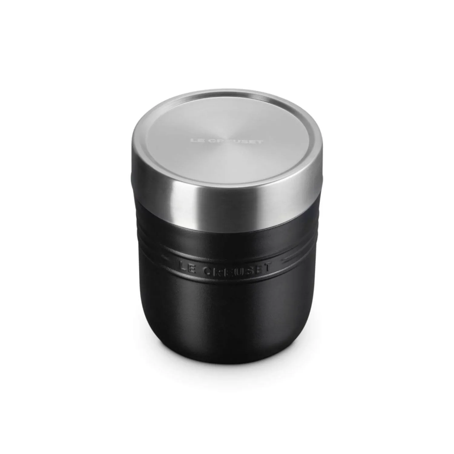 Le Creuset 'On The Go' 500ml Insulated Food Flask - Satin Black