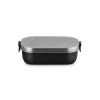 Le Creuset 'On The Go' Stainless Steel 900ml Rectangular Lunch Box - Satin Black