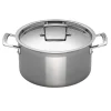 Le Creuset 3-Ply Stainless Steel Deep Casserole - 20cm