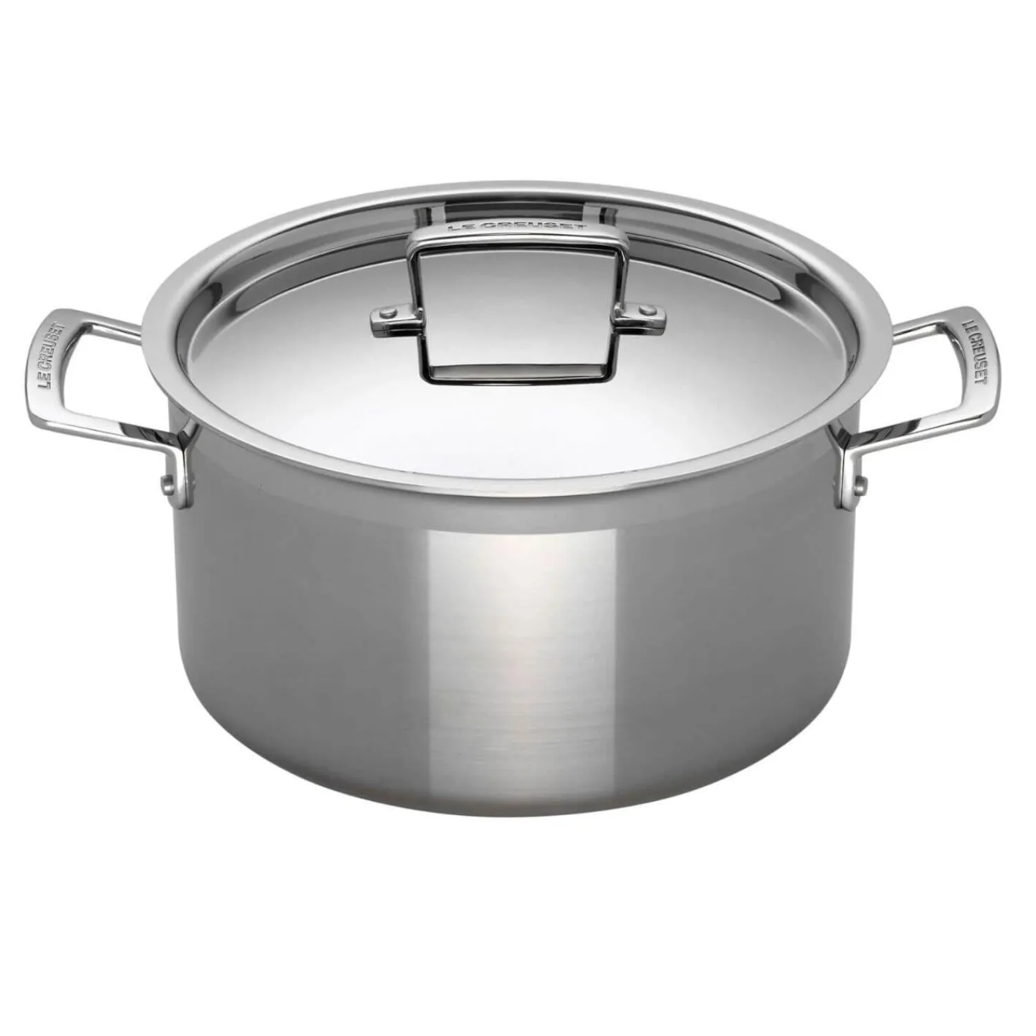 Le Creuset 3-Ply Stainless Steel Deep Casserole - 20cm